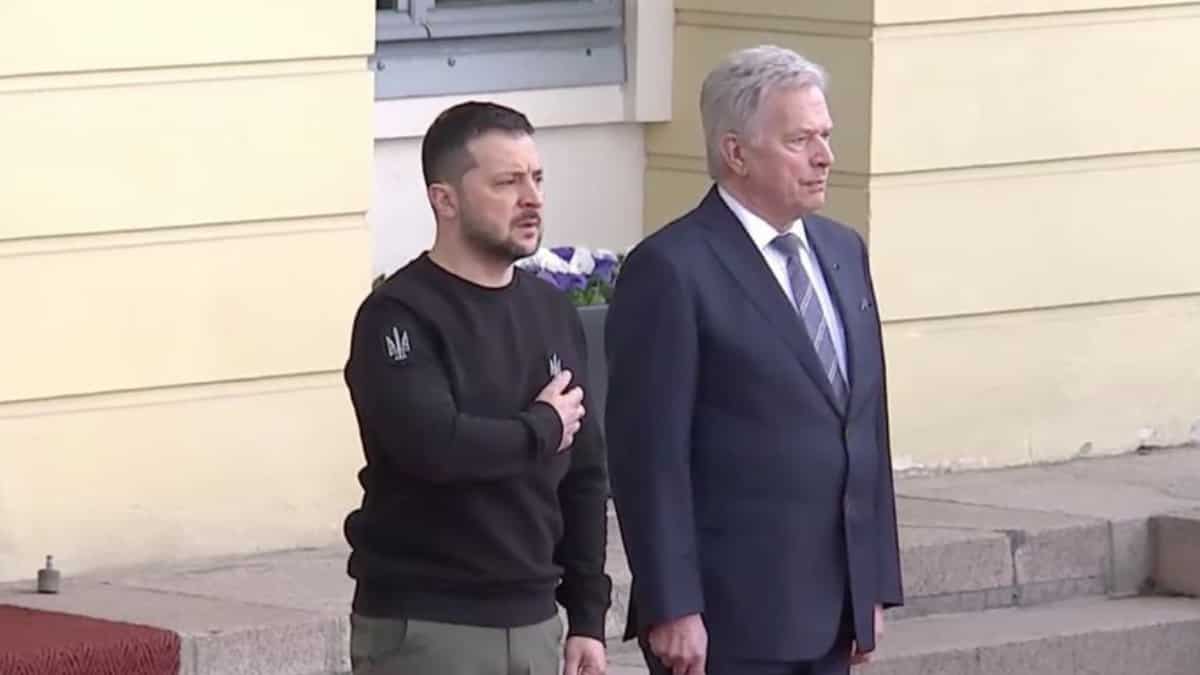 Ukraine's Zelensky in surprise visit to Finland for Nordic PM summit Ukraine's Zelensky in surprise visit to Finland for Nordic PM summit