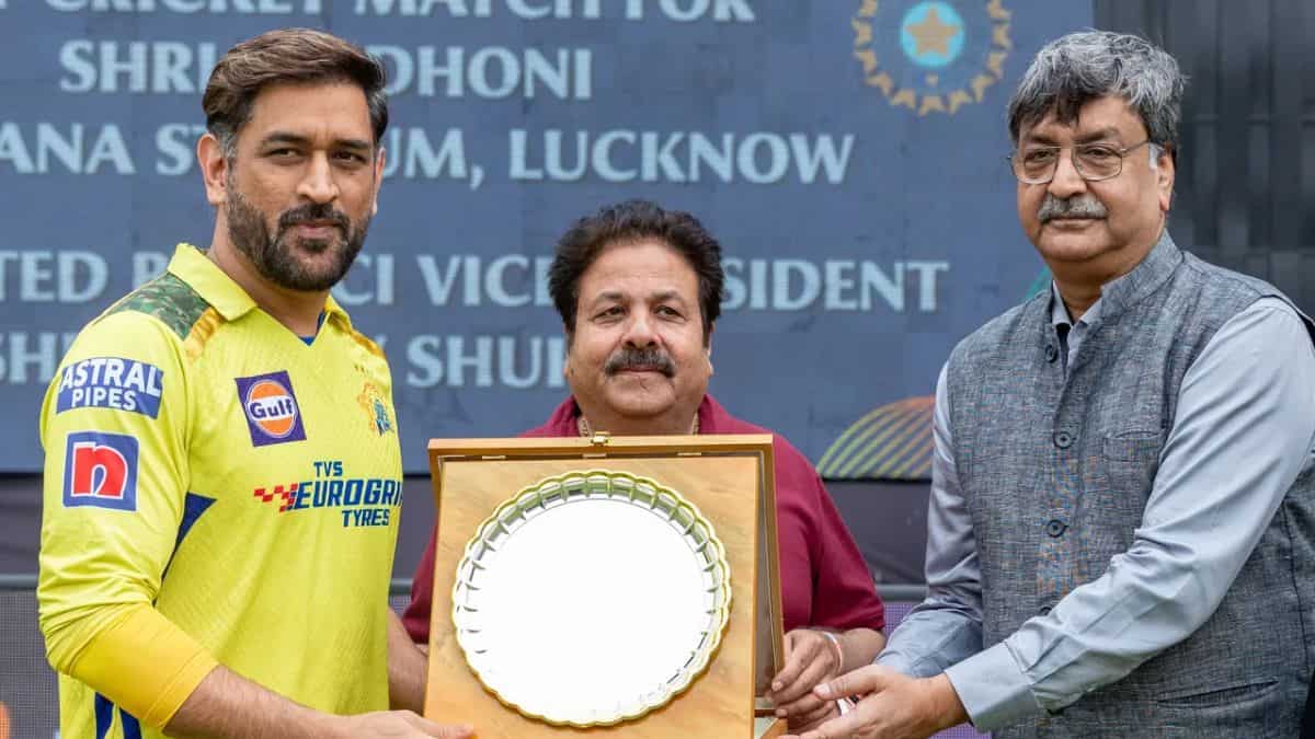 IPL 2023: CSK skipper MS Dhoni on his retirement rumours at toss against LSG | WATCH IPL 2023: CSK skipper MS Dhoni on his retirement rumours at toss against LSG | WATCH