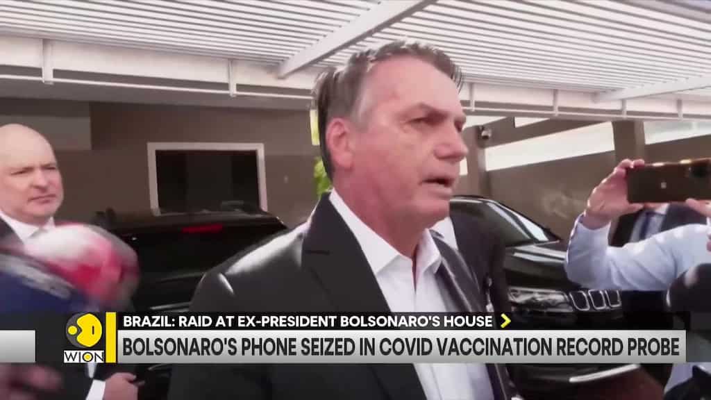 Ex-Brazil President Bolsonaro's house raided, phone seized
