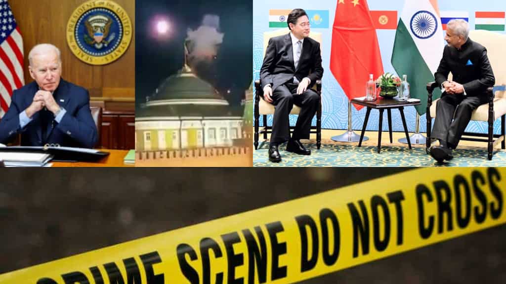 Top 10 world news: Russia blames US for drone strike, India raises border dispute with China, and more