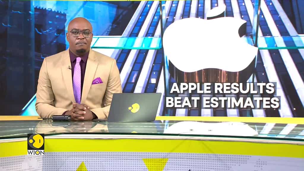 Apple's earnings results beat estimates