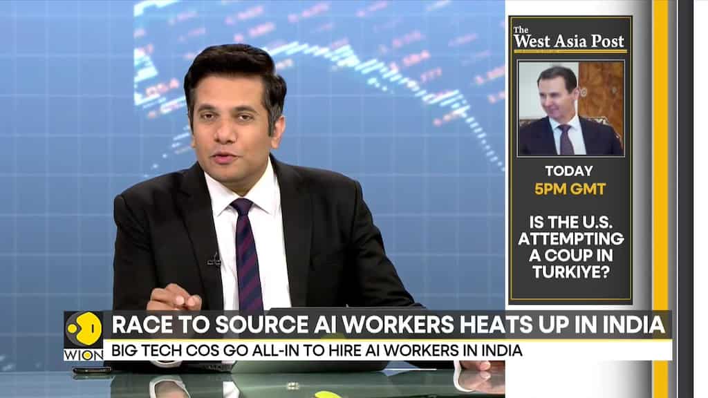 Big tech companies go all-in to hire AI workers in India