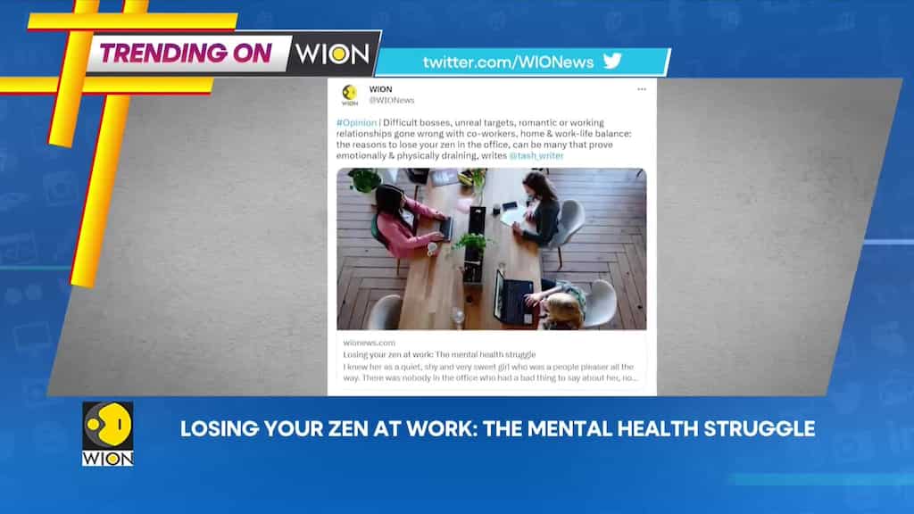 The mental heath struggle at work | Adidas faces investor unrest | Trending On WION
