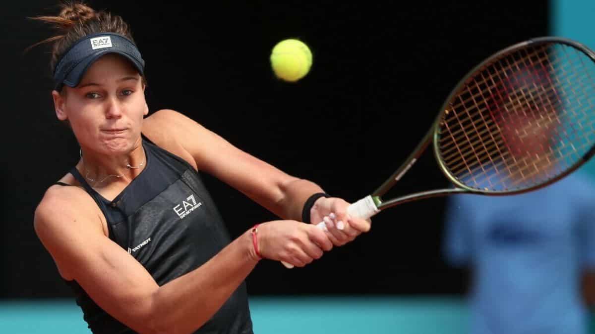 Veronika Kudermetova to remove Russian sponsor logo, set to play in Wimbledon Veronika Kudermetova to remove Russian sponsor logo, set to play in Wimbledon