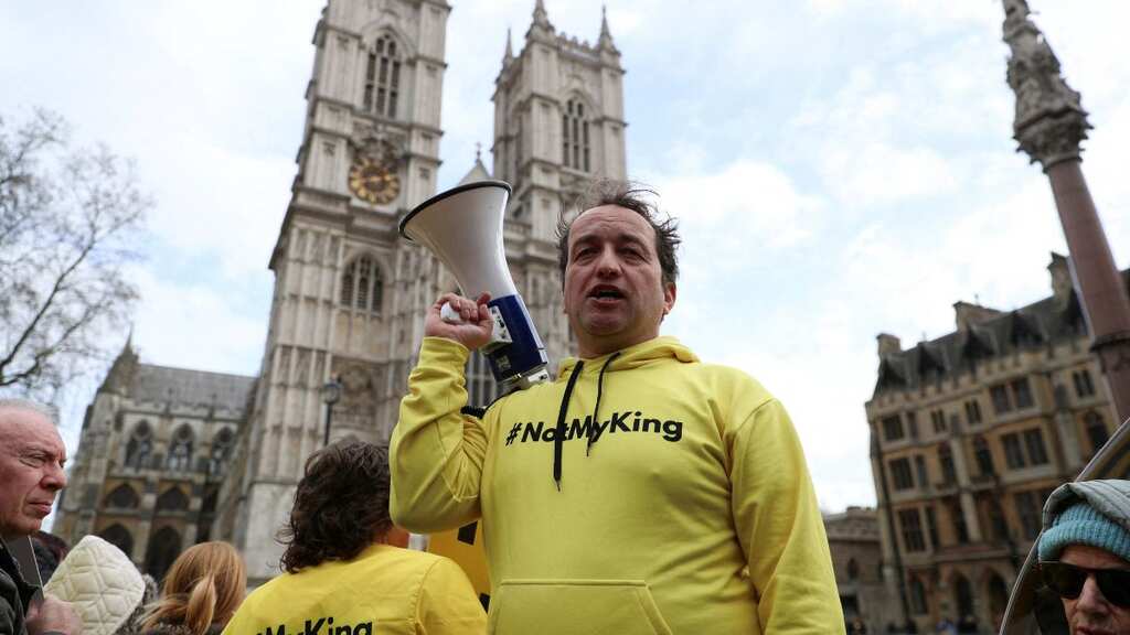 UK police arrest anti-monarchy group leader ahead of King Charles' coronation
