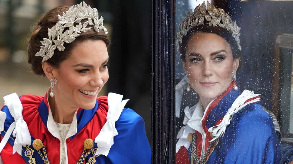 Kate Middleton looks stunning in an Alexander McQueen design at the coronation Kate Middleton looks stunning in an Alexander McQueen design at the coronation