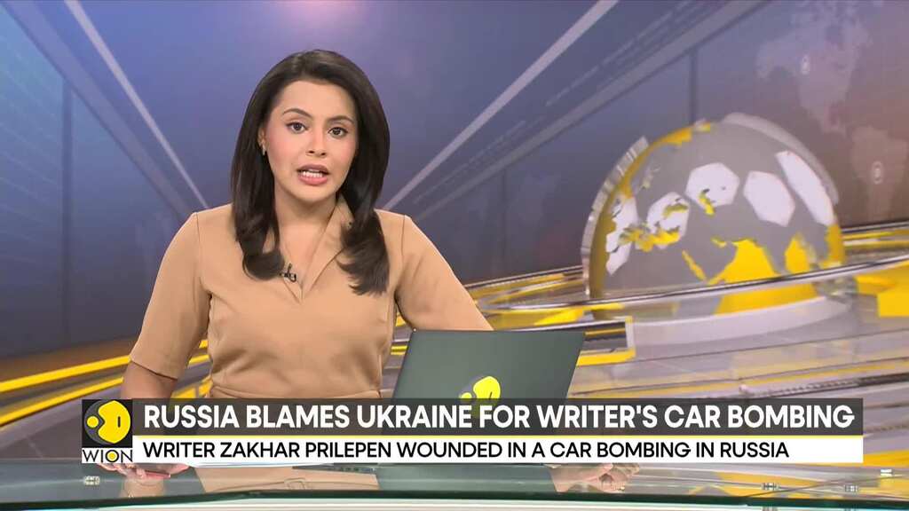Russia blames Ukraine for car bombing that injured pro-Putin novelist Zakhar Prilepin, killed driver