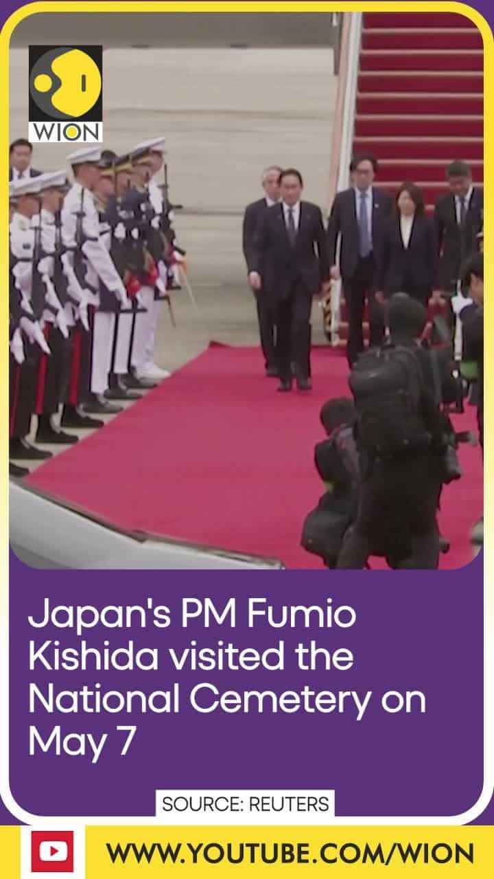 Japan's Kishida visits South Korea’s National Cemetery