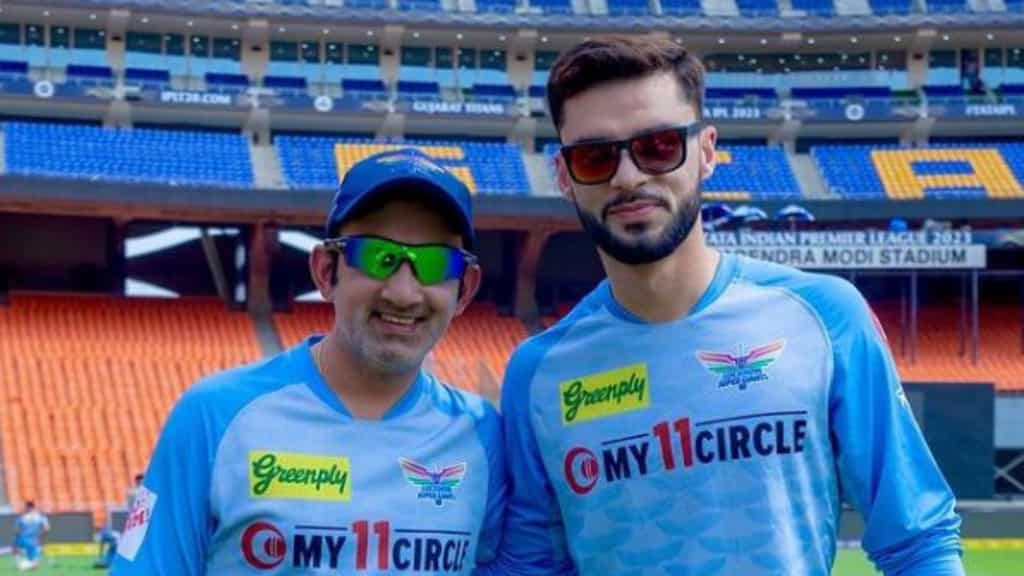 IPL 2023: LSG's Naveen shares Instagram post along with Gambhir in an apparent dig at Virat Kohli