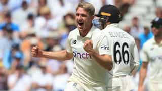 Blow to England's Ashes campaign as seamer Olly Stone pulls up hamstring during County stint