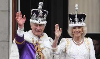 King Charles and Queen Camilla make a surprise appearance on American Idol hours after coronation