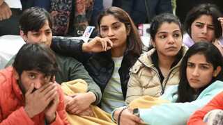 Wrestlers hold candle march to protest against WFI, Brijbhushan Singh