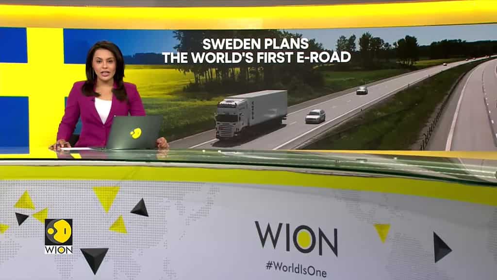 Sweden pioneers e-roads for carbon-free transport