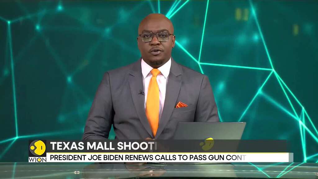 US: President Joe Biden renews calls to pass gun control bills