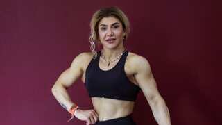 Iraqi Kurdish bodybuilder breaks down gender barriers