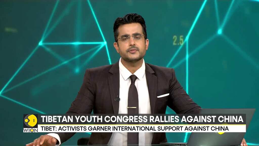 Tibetan Youth Congress rallies against China