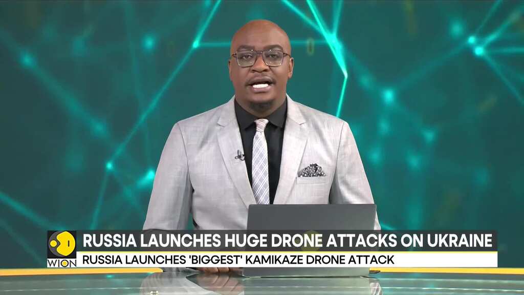 Russia-Ukraine War: Russia launches huge drone attacks on Ukrainian cities