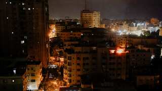 Twelve people, including top militants killed after Israeli jets hit targets in Gaza
