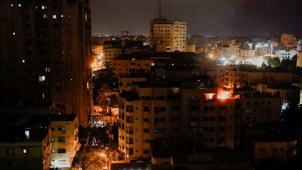 Twelve people, including top militants killed after Israeli jets hit targets in Gaza