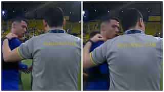 Watch: Al Nassr superstar Ronaldo pushes Al Khaleej staff member after denying selfie