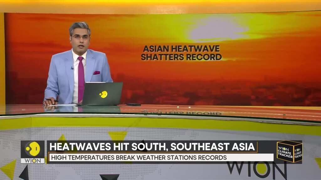 Heatwaves hit South, Southeast Asia
