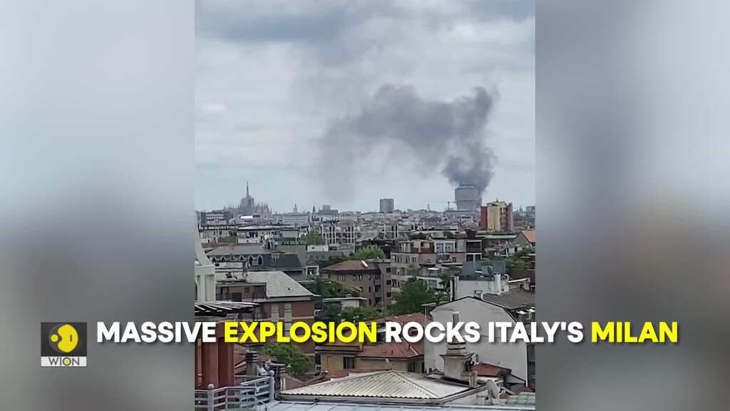 Milan Explosion: Massive EXPLOSION rocks Italy's MILAN, several vehicles on fire