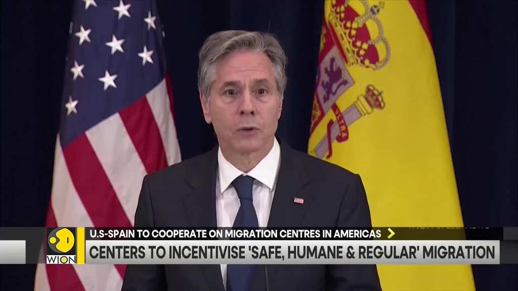 US-Spain to cooperate on migration centres in America | WION Speed News