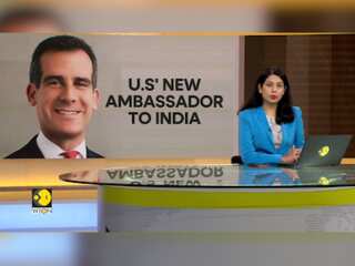 New US ambassador to India presents his credentials to Indian President Draupadi Murmu