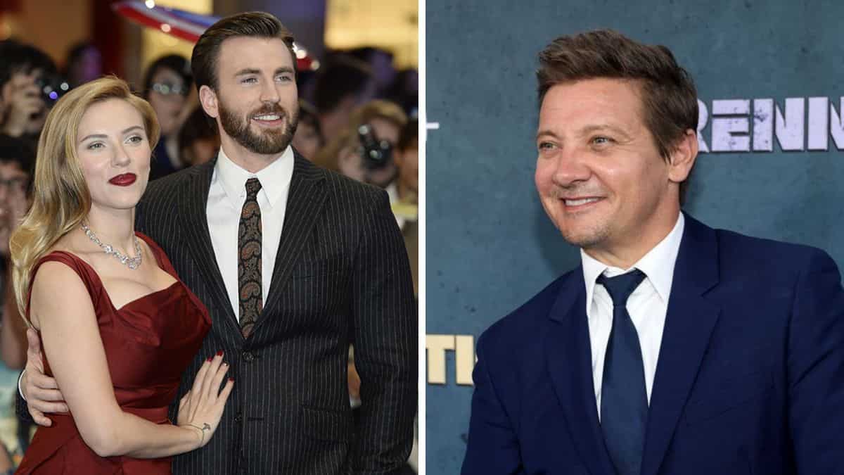 Avengers unite! Scarlett Johansson and Chris Evans visit Jeremy Renner following his near-fatal accident Avengers unite! Scarlett Johansson and Chris Evans visit Jeremy Renner following his near-fatal accident