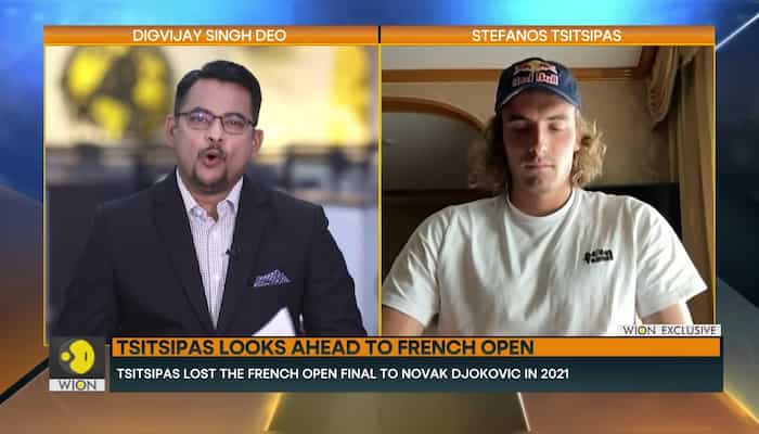 WION Exclusive: Tsitsipas sets sight on World No. 1 ranking