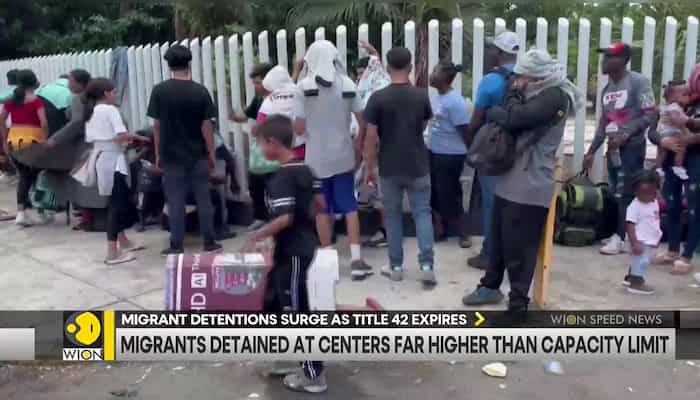 Migrant detentions surge as Title 42 expires | WION Speed News