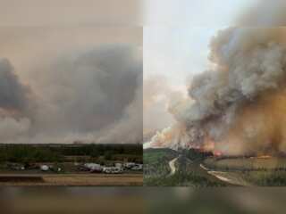 In Pics | Canada deploys military forces to help combat Alberta wildfires