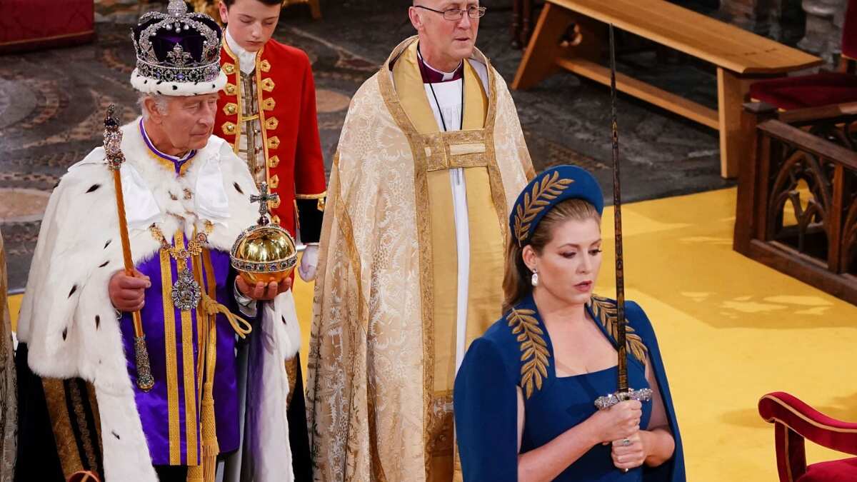 Penny Mordaunt 'took a couple of painkillers' before carrying the coronation sword
