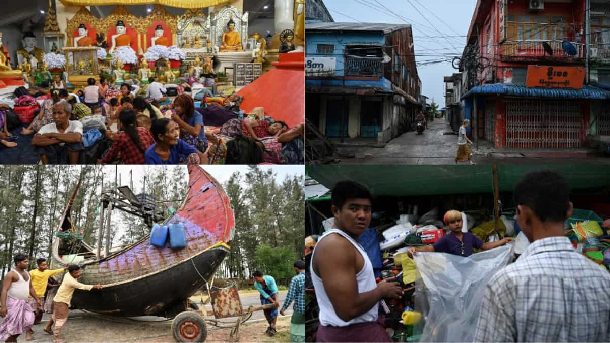 Thousands evacuated as Cyclone Mocha approaches Myanmar, Bangladesh