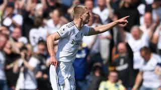 Premier League: Kristensen's late goal in Newcastle draw keeps survival hopes alive for Leeds