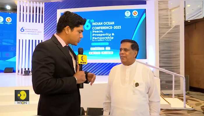 6th Indian Ocean Conference: Sri Lankan minister Nimal Siripala De Silva talks on India-Lanka relationship