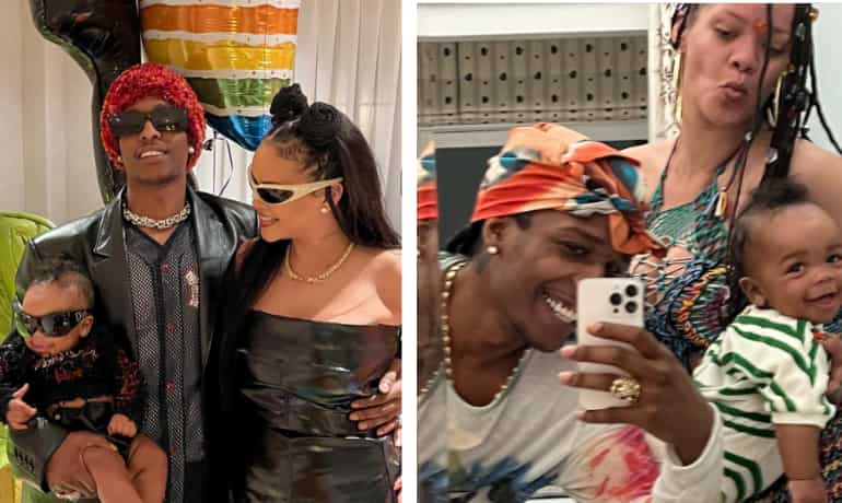 A$AP Rocky and Rihanna celebrate son RZA’s 1st birthday with cute photos - see pics