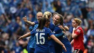 Sam Kerr's goal guides Chelsea to third successive women's FA Cup win in front of record crowd in Wembley