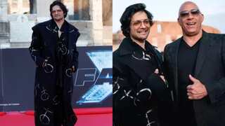 Ali Fazal meets Vin Diesel at Fast X premiere in Rome | Watch