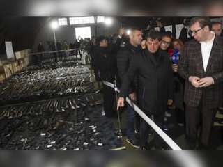 In Pics | Serbians surrender 13,500 weapons in amnesty after mass shootings