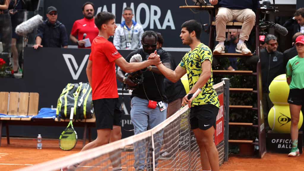 World no. 2 Carlos Alcaraz crashes out of Rome Masters