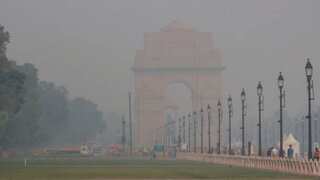 Delhi air quality: Dust winds increase pollution levels, cut visibility