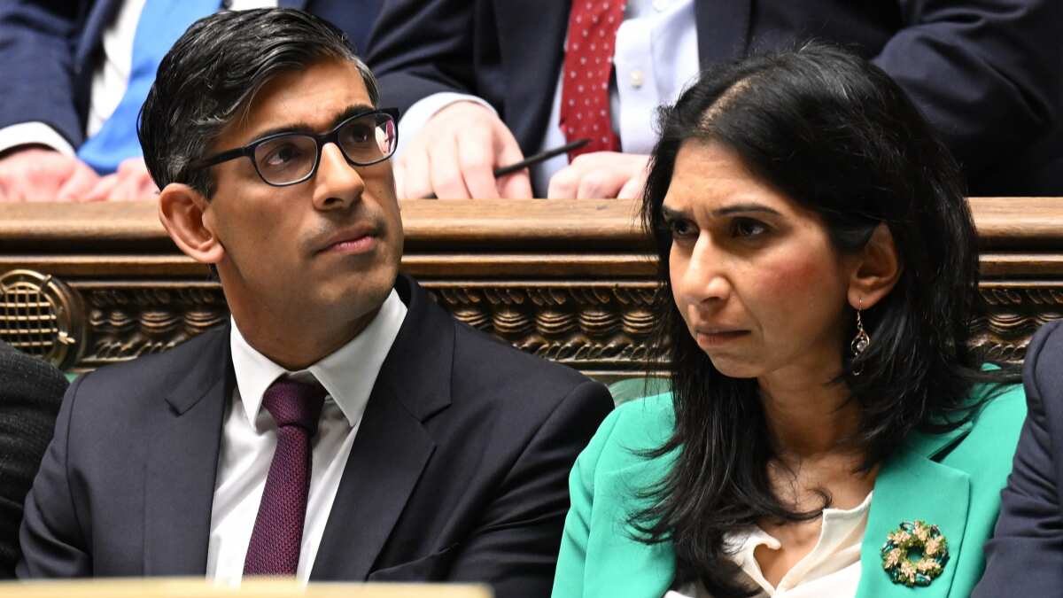 Sunak’s plan is not working but there’s no time to oust him: Suella Braverman Sunak’s plan is not working but there’s no time to oust him: Suella Braverman