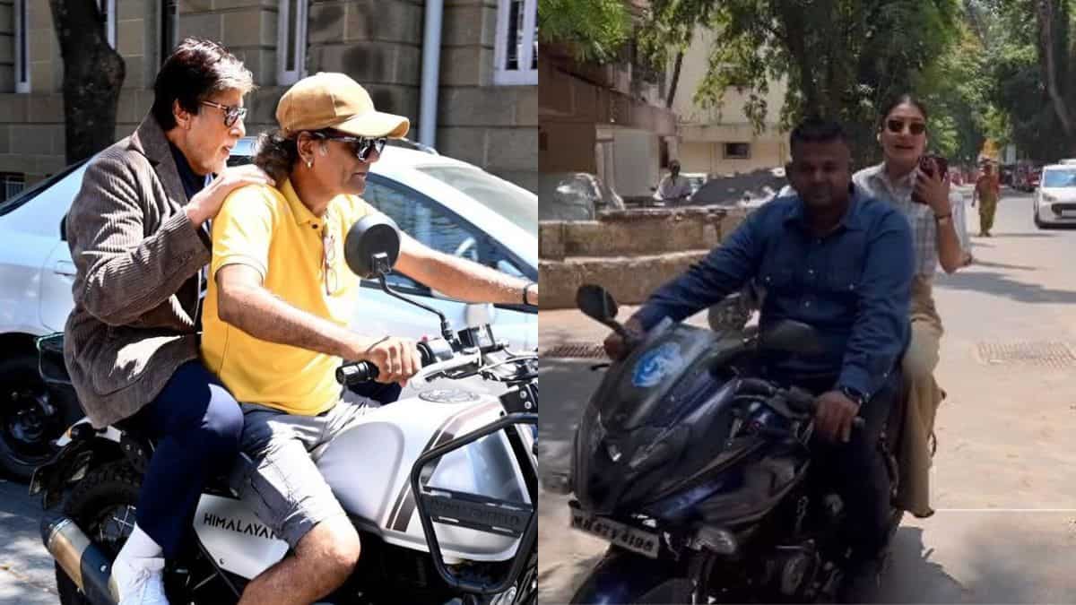 Mumbai Police react to Anushka Sharma, Amitabh Bachchan’s bike rides without helmets
