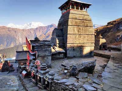 Tungnath temple in India's Uttarakhand tilting by 6-10 degrees, says ASI: Report Tungnath temple in India's Uttarakhand tilting by 6-10 degrees, says ASI: Report