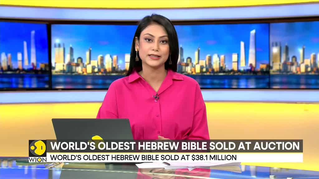 Hebrew Bible sold at staggering $381 million