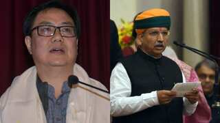 Union Cabinet reshuffle: Kiren Rijiju replaced by Arjun Ram Meghwal as Union Law Minister