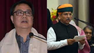 Union Cabinet reshuffle: Kiren Rijiju replaced by Arjun Ram Meghwal as Union Law Minister