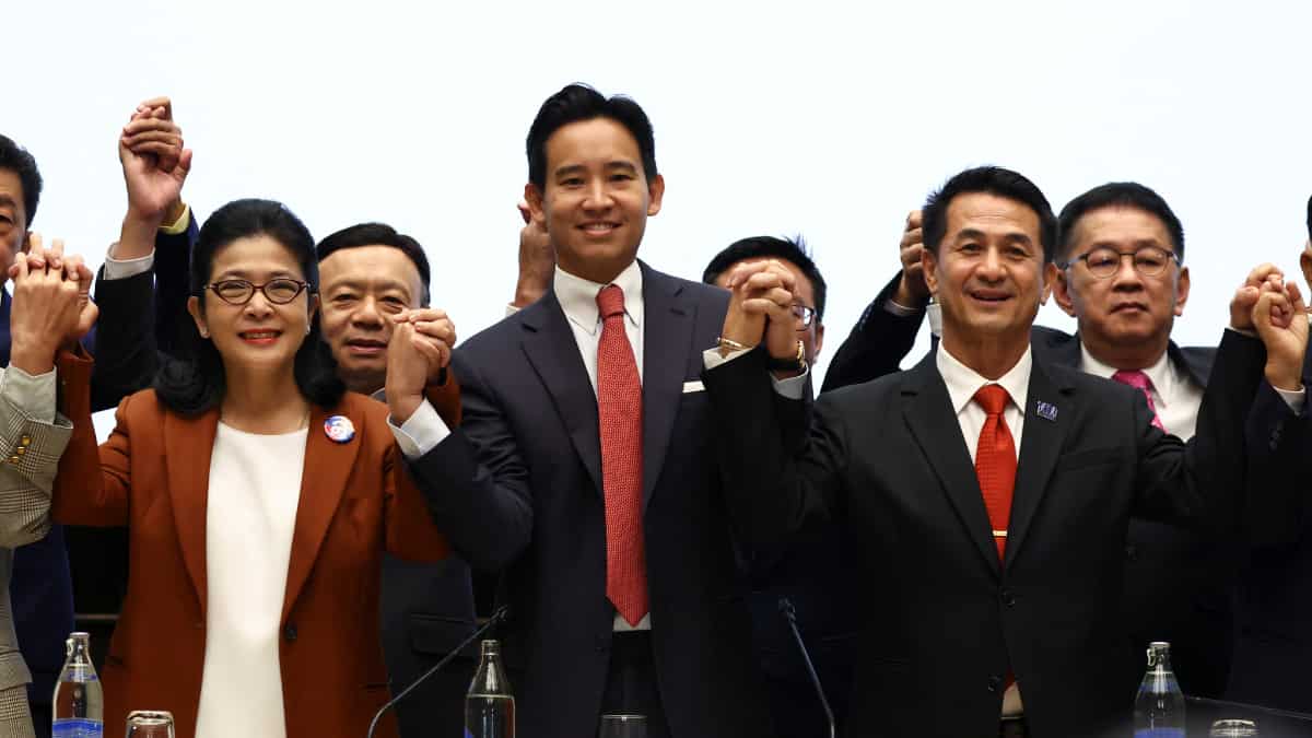 Thailand election winner Pita Limjaroenrat confident about forming a stable government Thailand election winner Pita Limjaroenrat confident about forming a stable government
