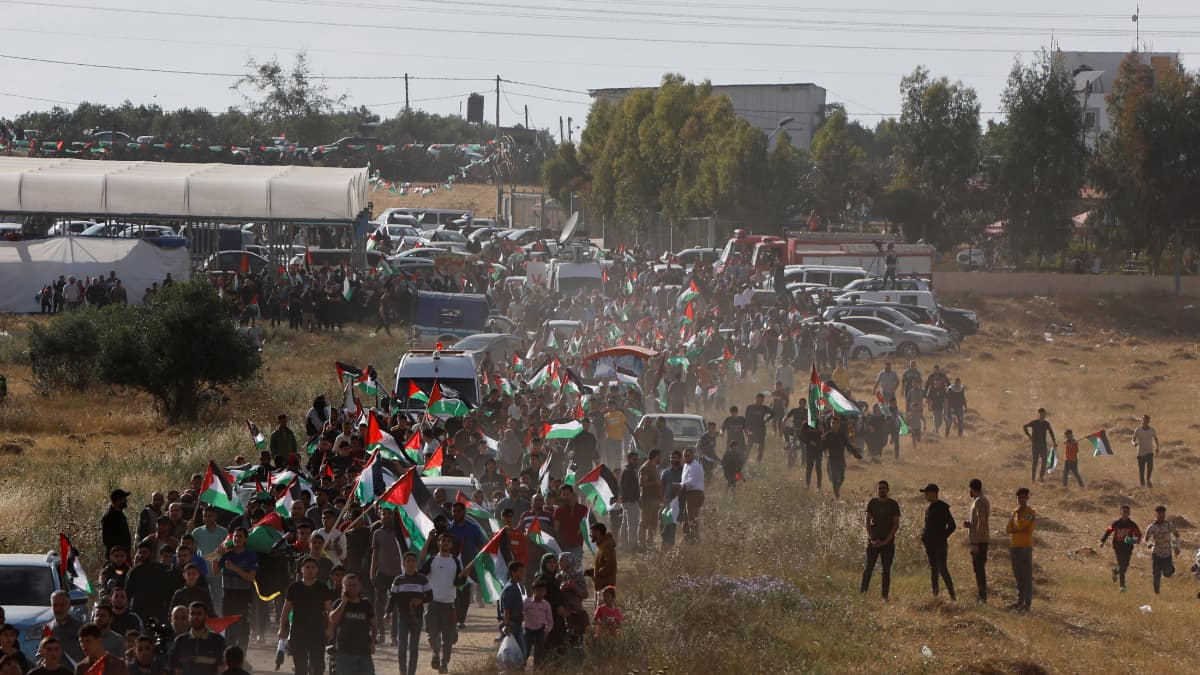 Palestine warned Israel about 'provocative flag march'